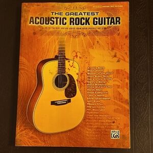 The Greatest Acoustic Rock Guitar Songbook - Yellow Cover